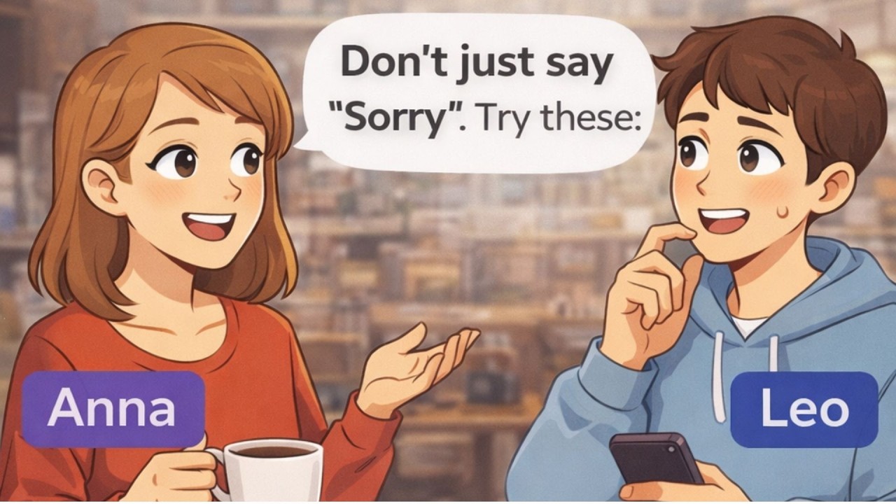 Stop Saying “Sorry” All the Time | Sound More Natural in English