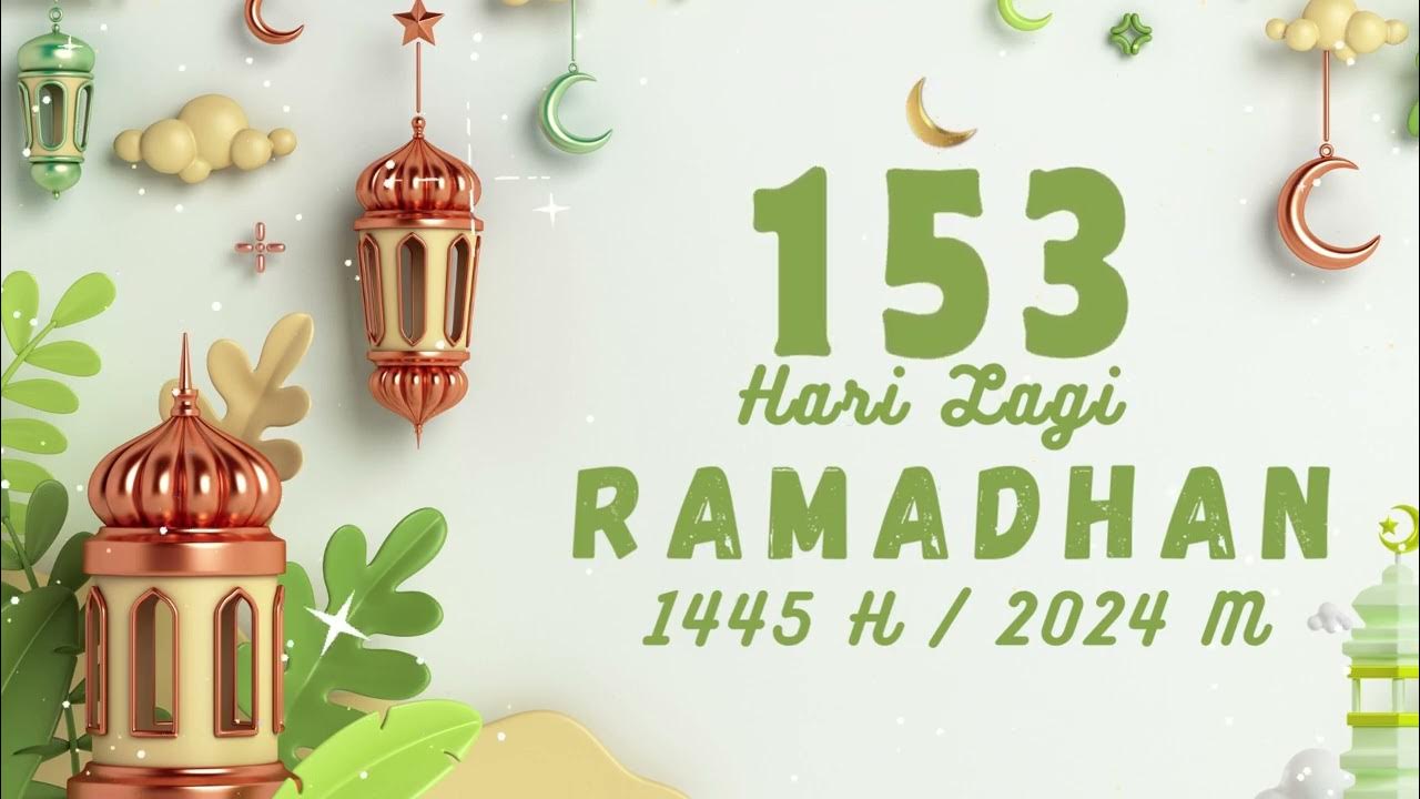 Hitung Mundur Ramadhan 2024 10 Oktober 2023 YouTube