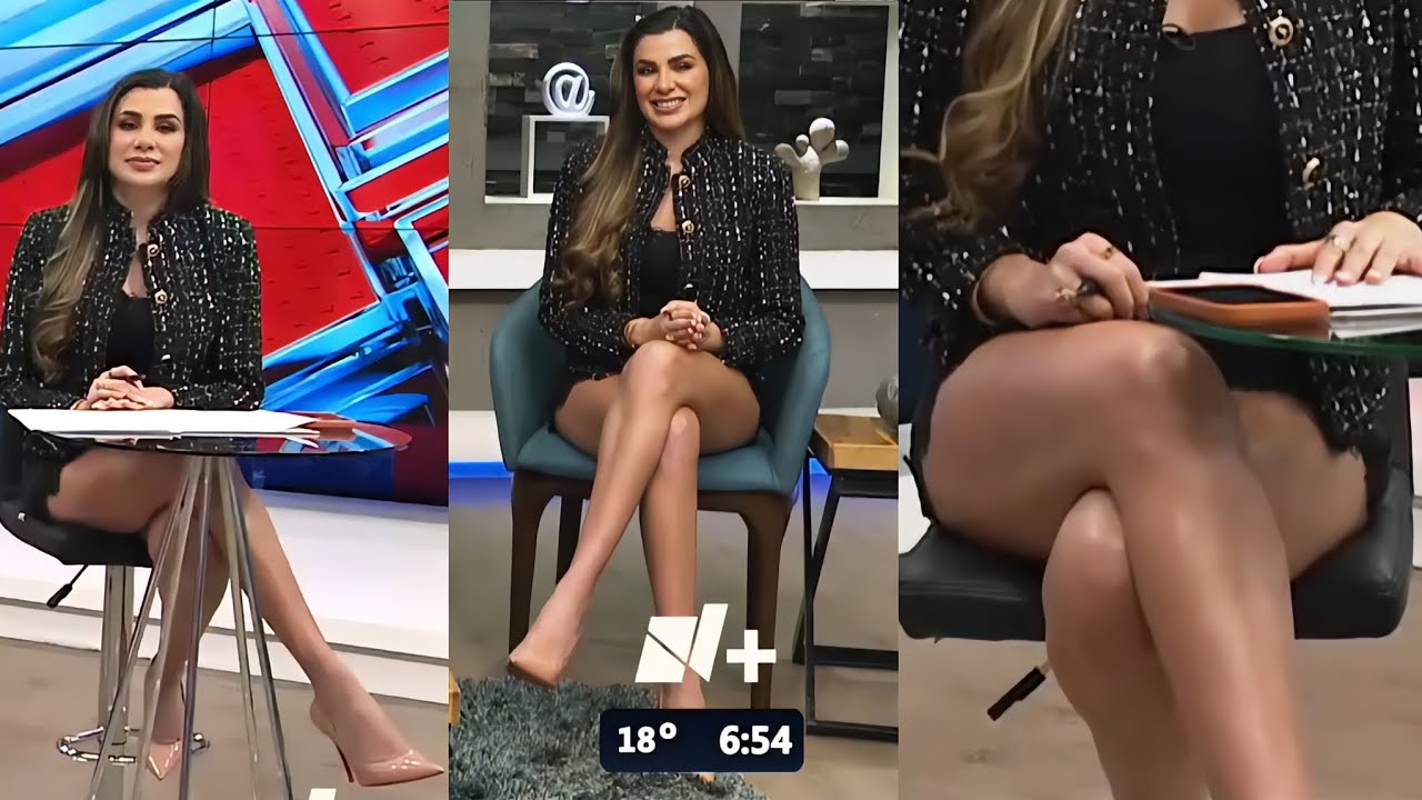 Paola - Sexy Legs in Nude Heels
