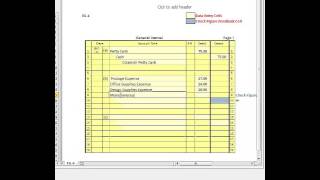 Petty Cash Demonstration EX 6 4