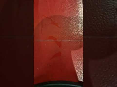 Sweaty footprints