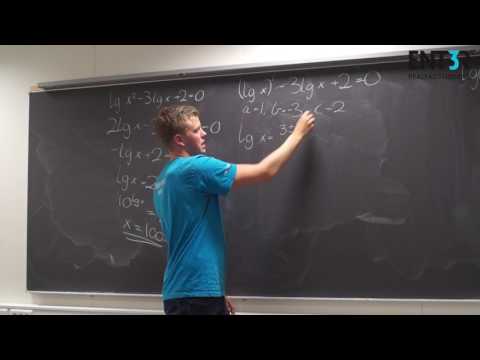 Video: Hvordan Løse Logaritmer