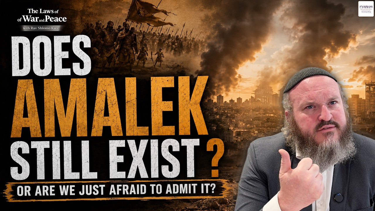 Does Amalek Still Exist — And Are We Afraid of the Answer?