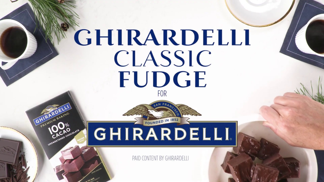 Ghirardelli Classic Fudge Recipe YouTube