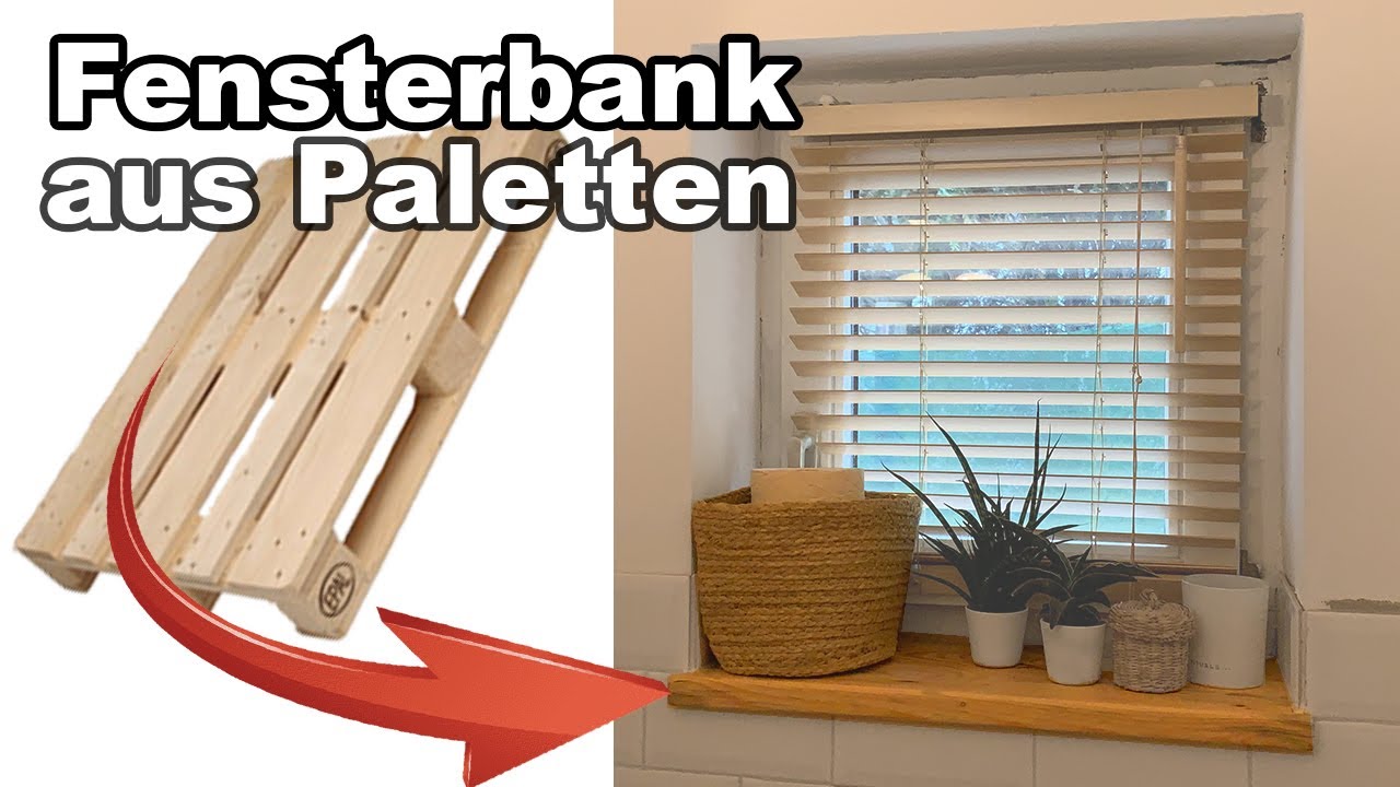 Fensterbank verkleiden Holzverkleidung Fensterbank verschönern