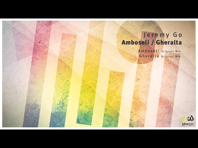 [Prog Trance] Jeremy Go - Amboseli (Original Mix)