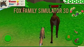 Fox Family Animal Simulator by CyberGoldFinch 🦊 screenshot 5