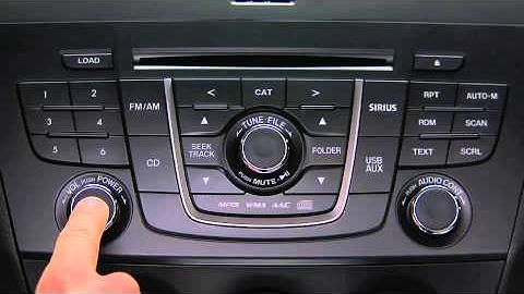 Mazda5 Auxiliary Audio USB Input