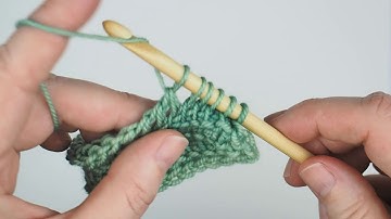 Tunisian Crochet Short Rows