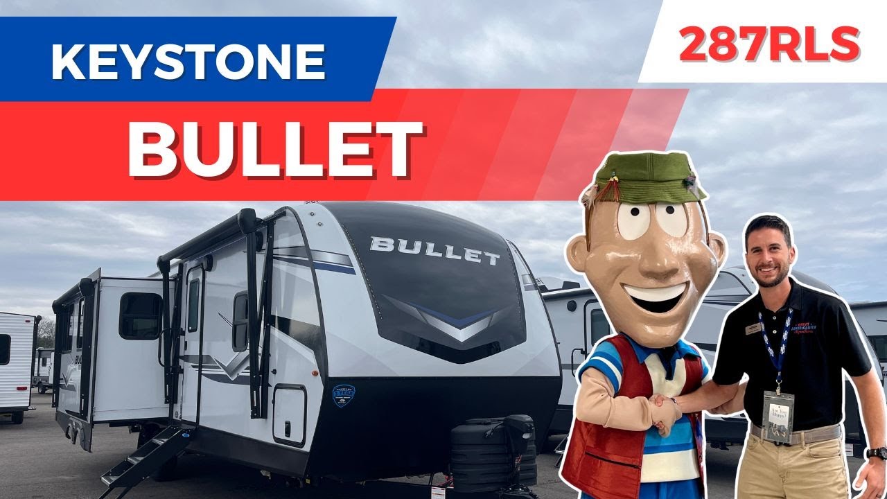 2024 Keystone Bullet 287RLS | ULTRA LITE REAR LIVING!!
