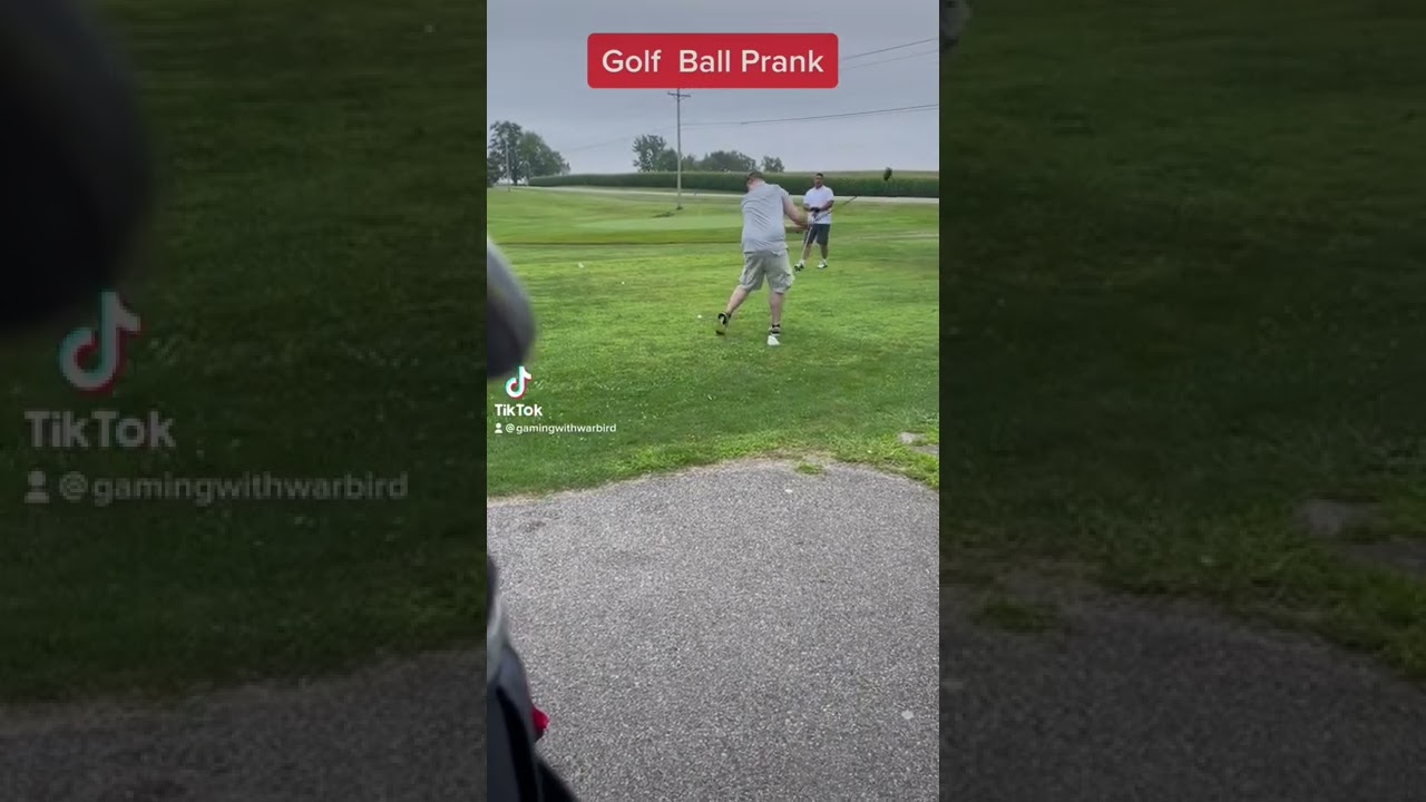 Golf Ball Prank! YouTube