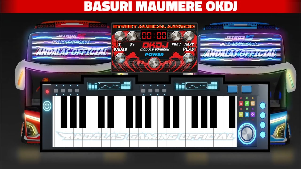 Telolet Basuri Maumere Okdj 36 Not Versi Pianika || Basuri Pianika