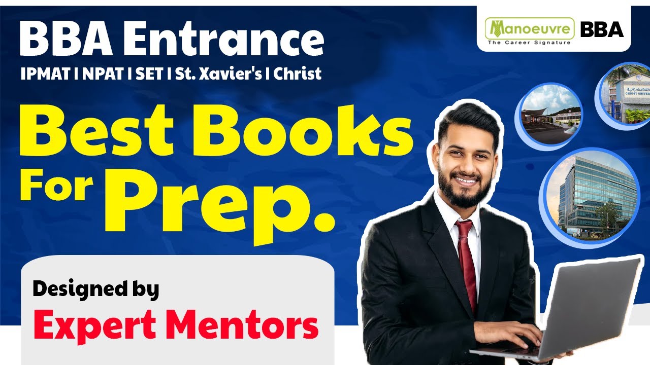 BBA Entrance - IPMAT | NPAT | SET General | St. Xavier's | Christ | Best Books For Preparation 