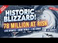 Historic Blizzard Paralyzes East Coast: 78 Million at Risk – Live Updates, Snow Totals & I-95 Chaos