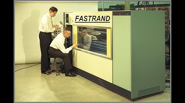 1963 Sperry Rand UNIVAC FASTRAND Giant Magnetic Drum, Computer History Archives, Unisys Educational