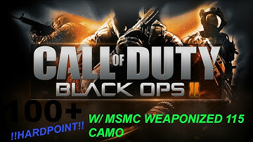 Black Ops 2 : 100+ (OVERFLOW) HardPoint! Sick Comeback!