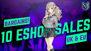 10 Bargain Nintendo Switch Games! - BIG EU & UK eShop SALE NOW!