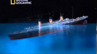 Как тонул Титаник  Реконструкция