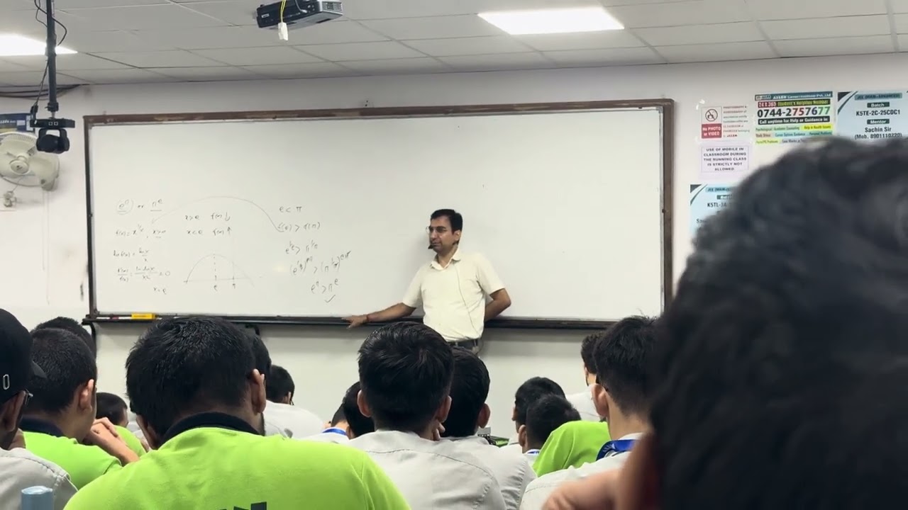 GAJENDRA SHARMA SIR MATHEMATICS FACULTY ALLEN KOTA SONG ON TEACHERS DAY