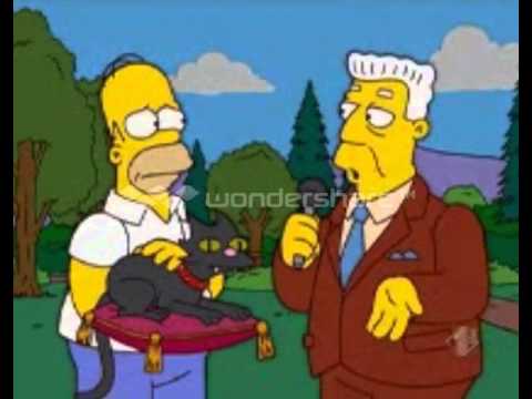 Kent Brockman intervista Homer
