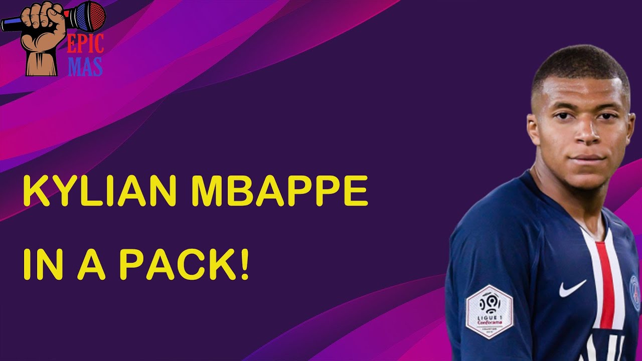 Mbappe! PES MOBILE 2020 PACK OPENING! - YouTube