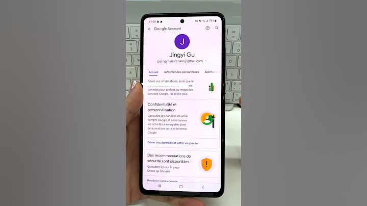 Comment gérer votre compte Google sur un téléphone Android ？#shorts