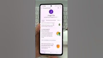 Comment gérer votre compte Google sur un téléphone Android ？#shorts