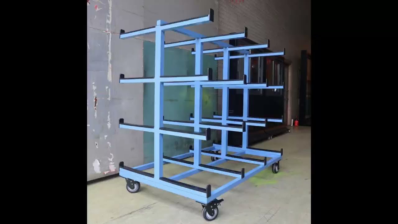 window and door factory and glass curtain walls aluminum profile storage transport  rack