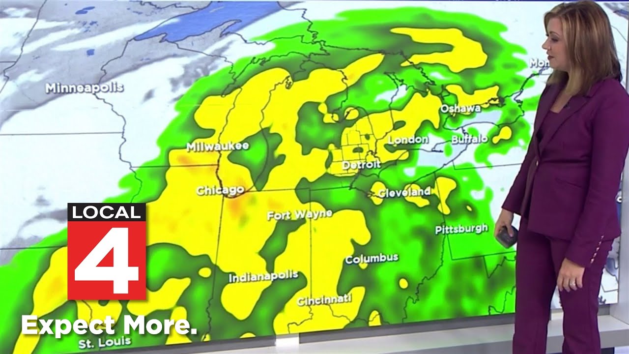 Showers and a few thunderstorms for Monday; breezy winds for Metro ...