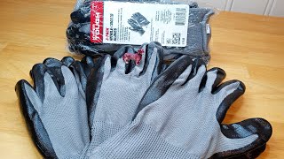 Unboxin Doxin - Walmart Hyper Tough 3-Pack Nitrile-Coated Gloves