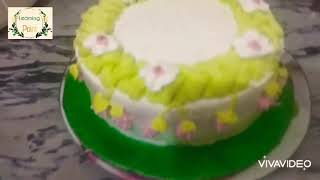 Cake Decorating Ideas Floral Cake Art Simple And Easy Cake Designing