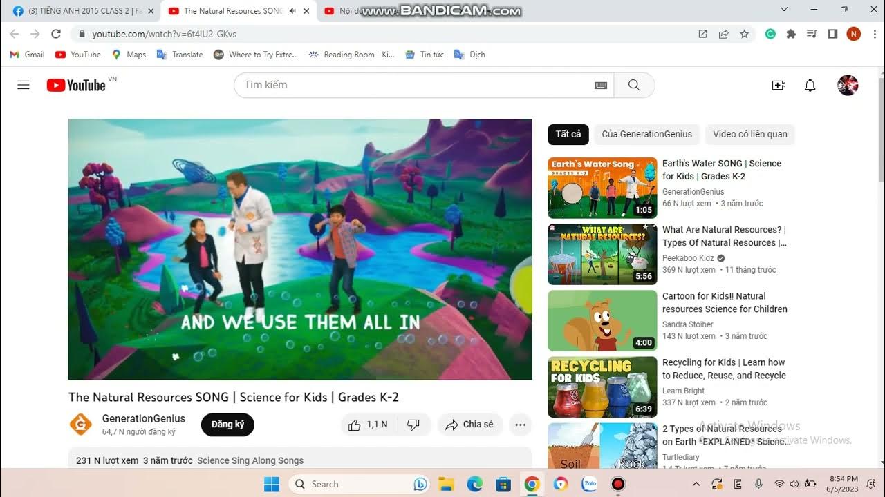 The Natural Resources Song YouTube