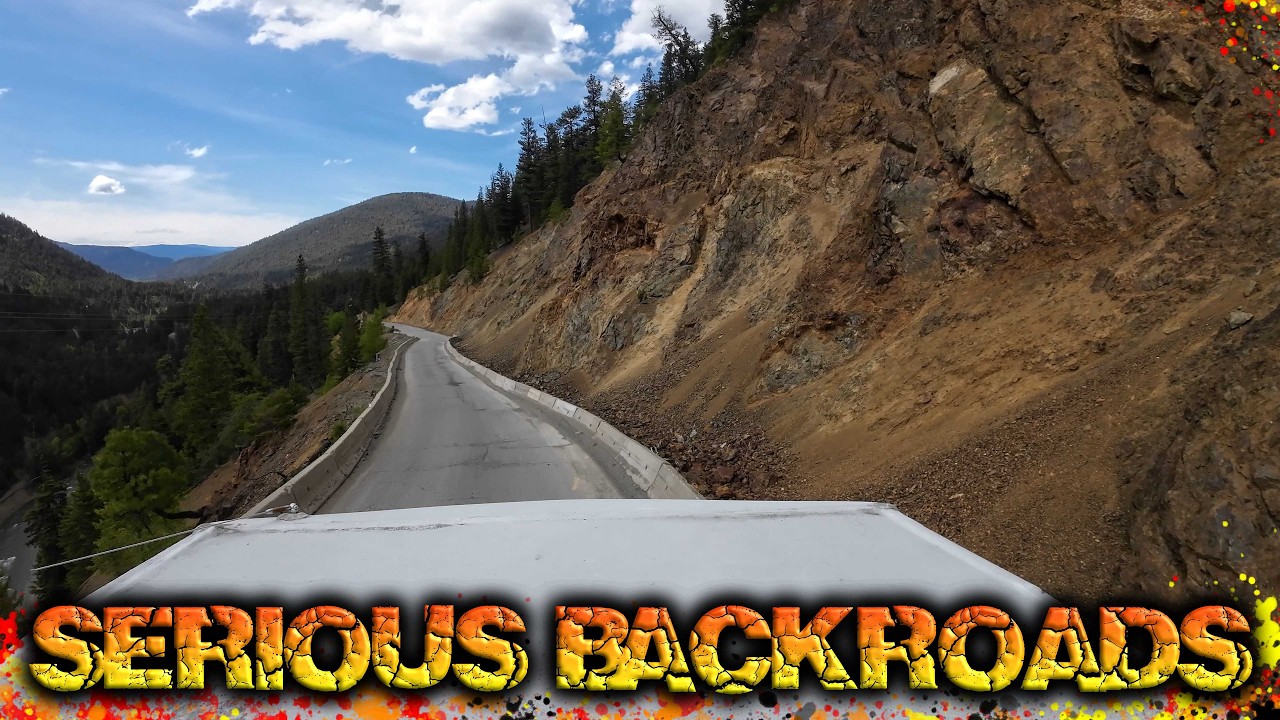 Serious Backroads to Tullameen BC Canadia