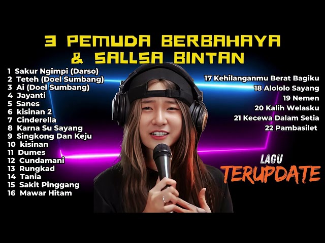 LAGU SKA REGGAE TERBARU SALLSA BINTAN FT 3PEMUDA BERBAHAYA | SAKUR NGIMPI - DARSO | FULL ALBUM 2024 class=