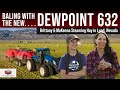 Brittany  makenna baling hay with the new dewpoint 632