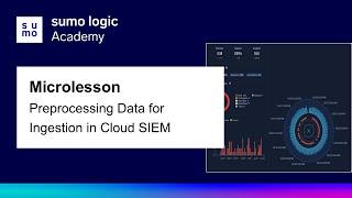 Microlesson: Preprocessing Data for Ingestion into Cloud SIEM