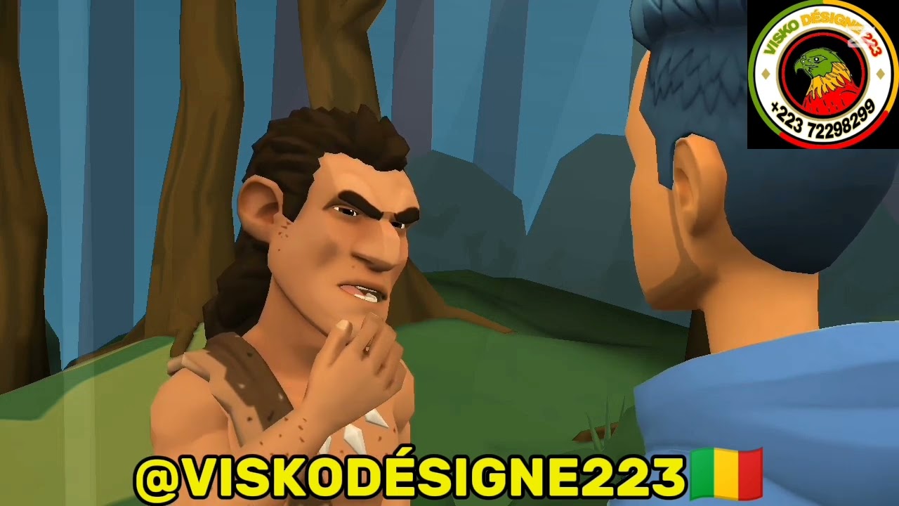 Dessin animé en bambara 😂😂 regarde jusqu'à la fin 😂🤔