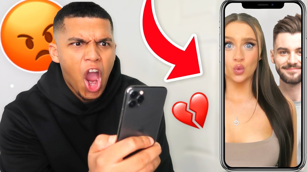 Общаюсь по видеосвязи со своим парнем, а на заднем плане другой парень!