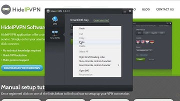 HideIPVPN VPN & SmartDNS tutorial for Windows
