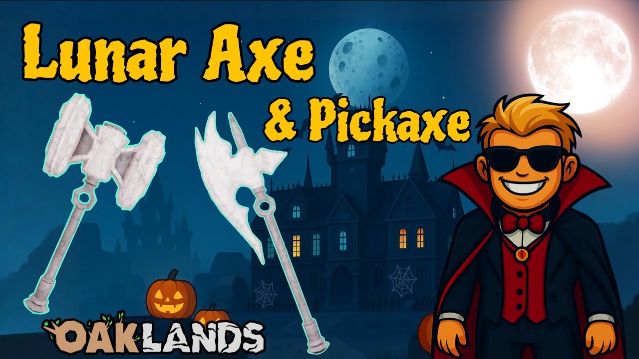 How to Get Lunar Axe & Lunar Pickaxe in Oaklands Roblox – Complete Guide!