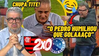 VAMOS RIR! Neto ESPANTADO com GOLAÇO do PEDRO e Cruzeirenses PUT#S com Flamengo do Leonardo Jardim