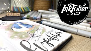 INKTOBER 2023 - Day 28// Sketching with Markers