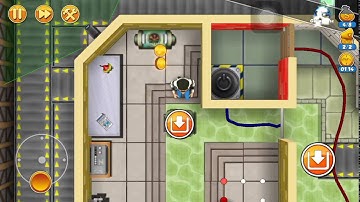 [Robbery Bob 2: Double Trouble walkthrough] Shamville - 16