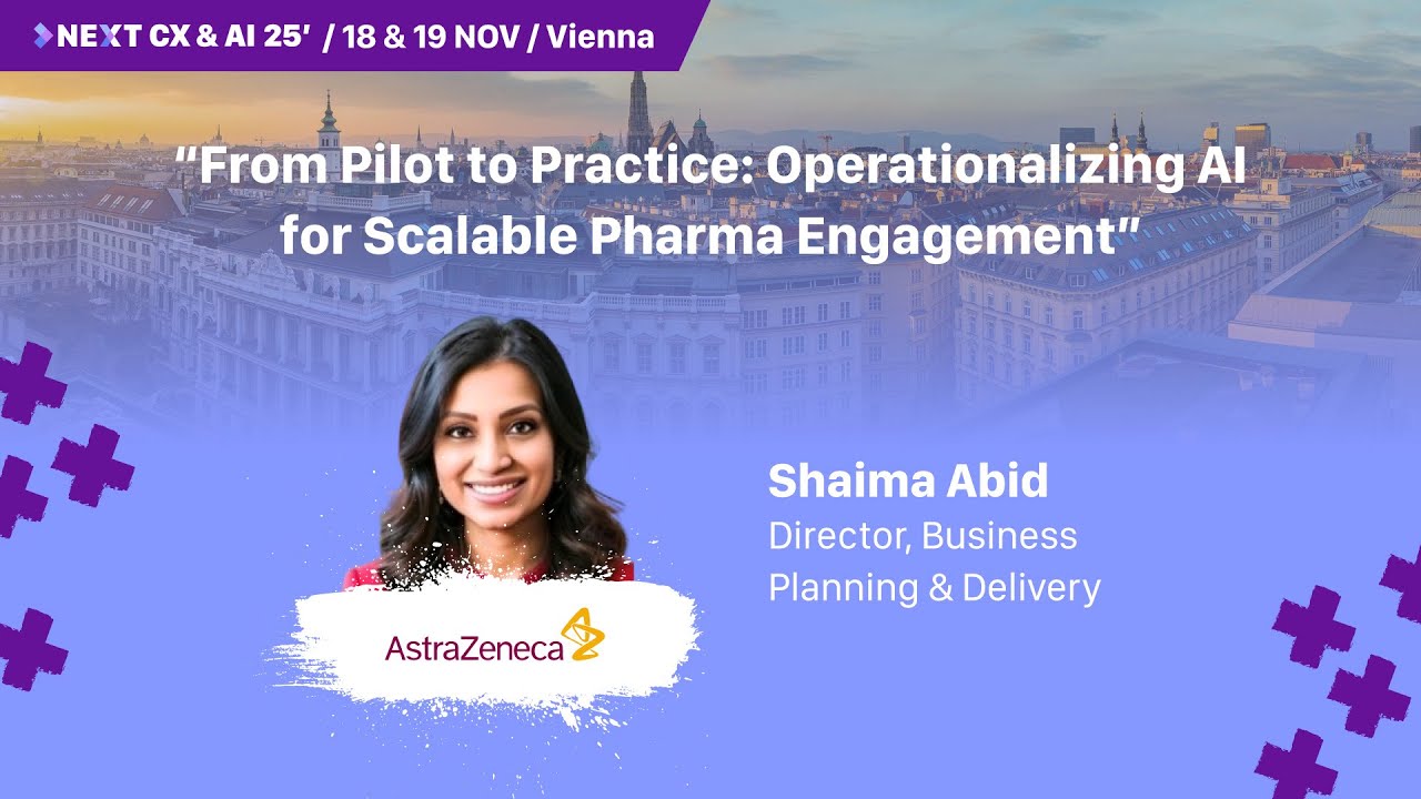 ДЕНЬ 1 — От пилотного проекта к практике: применение ИИ для масштабируемого взаимодействия с фарм...