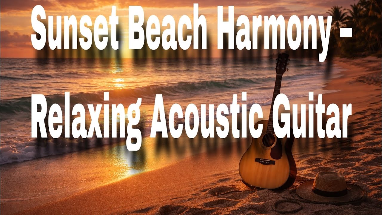 Sunset Beach Harmony – Relaxing Acoustic Guitar