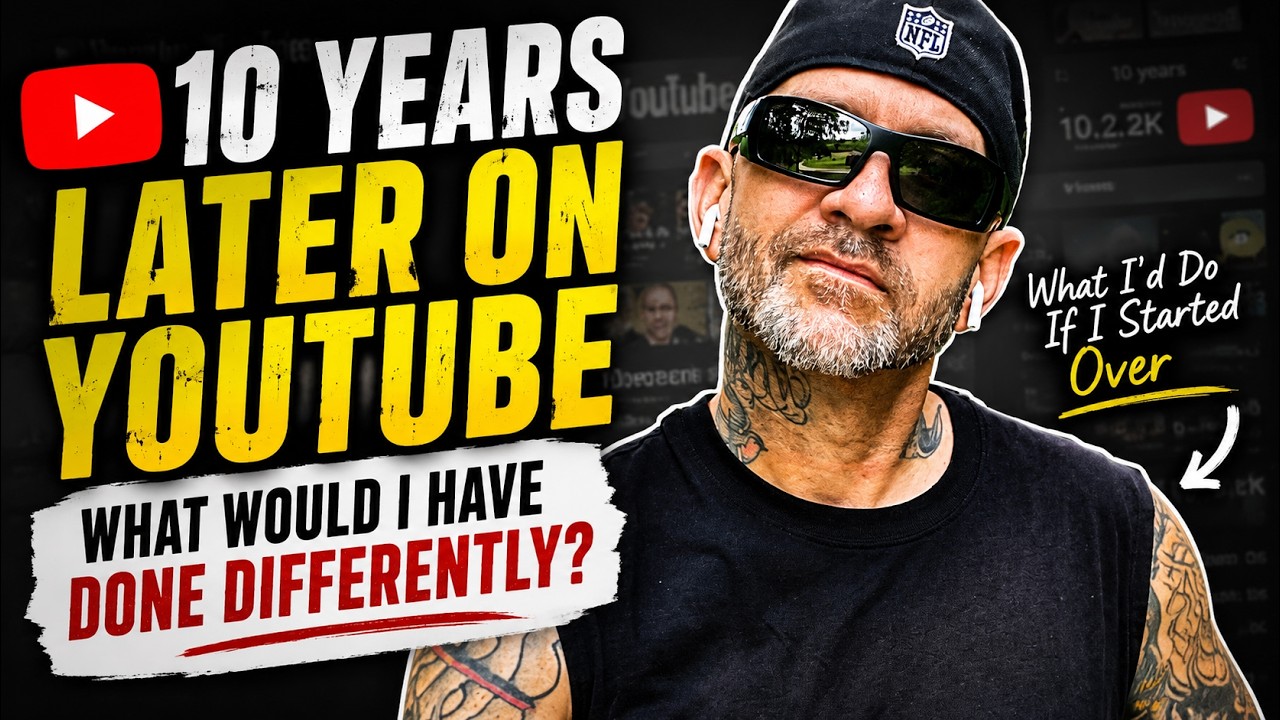 10 Years Later On YouTube- What would I have done differently if I ...