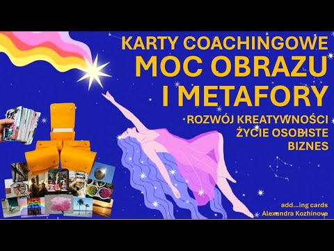 🧡KARTY COACHINGOWE💫MOC OBRAZU i METAFORY😻#karty #metafora #rozwój #coaching #psychologia #coach #ai