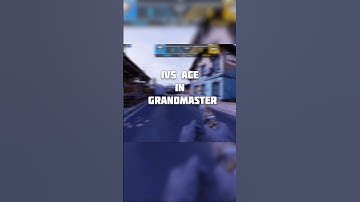CODM Ranked MP 1 vs 5 ace in grandmaster . #callofduty #codmobile #codm