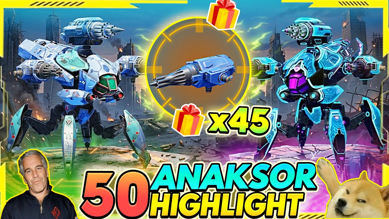 💥ANAKSOR - 😗Tôi đầu thai thành con muỗi - 🎁50x Machaira Giveaway｜ War Robots  #wrunity