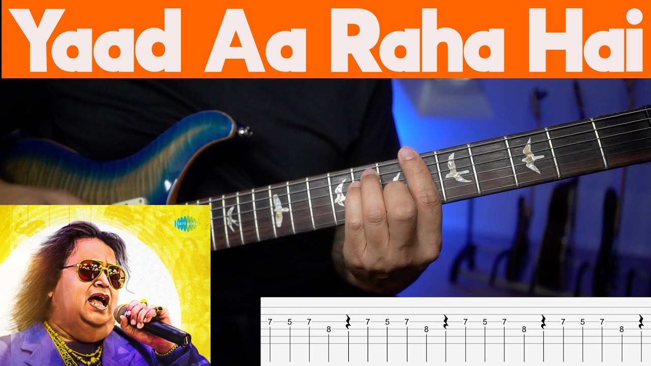 Yaad Aa Raha Hai | Complete Guitar lesson | Disco Dancer